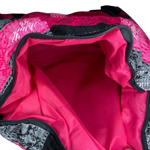 5/$25 Los Algadonas Pink Tribal Print Tote/Shoulder bag - Picture 2 of 3